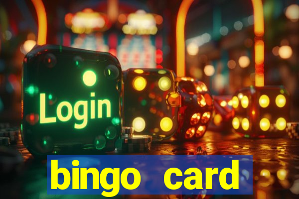 bingo card generator with pictures